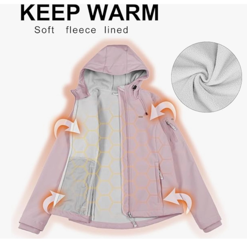 Free Country Softshell Jacket - Pink - Picture 10 of 10